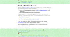 Desktop Screenshot of overdewebsite.helenahoeve.nl