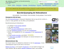 Tablet Screenshot of helenahoeve.nl